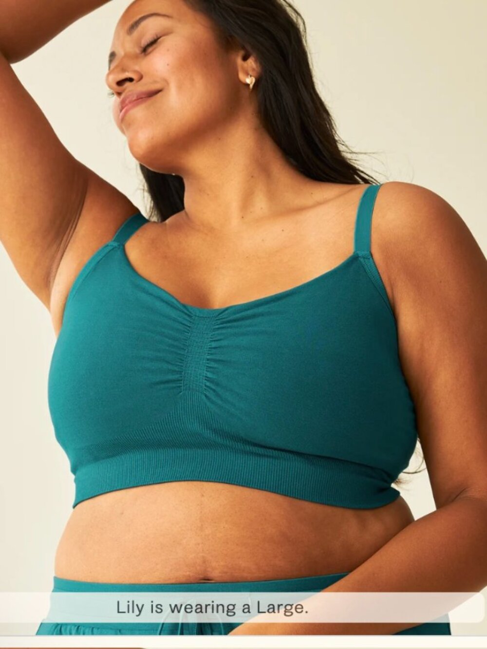 Kindred Bravely Sublime Bamboo Hands Free Pumping Lounge and Sleep Bra